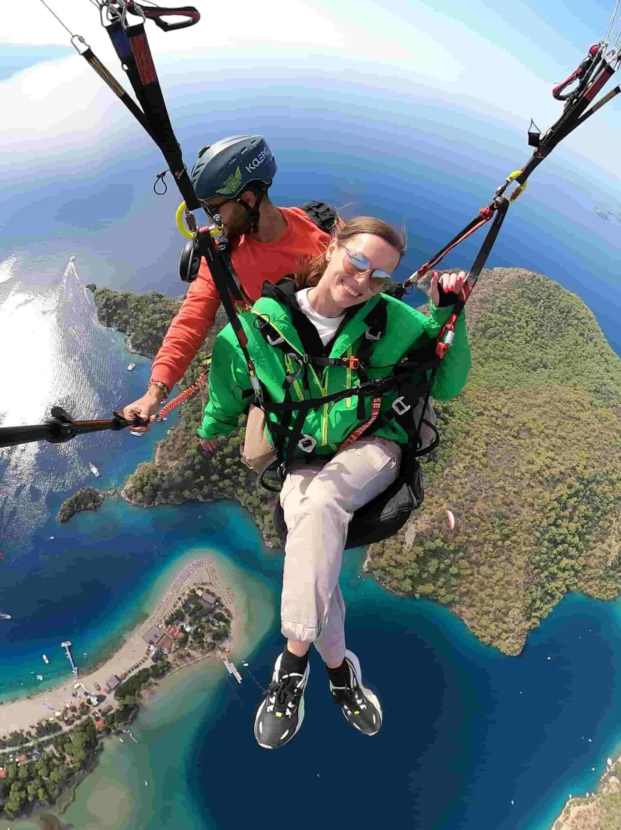 Paragliding Golden Sunset