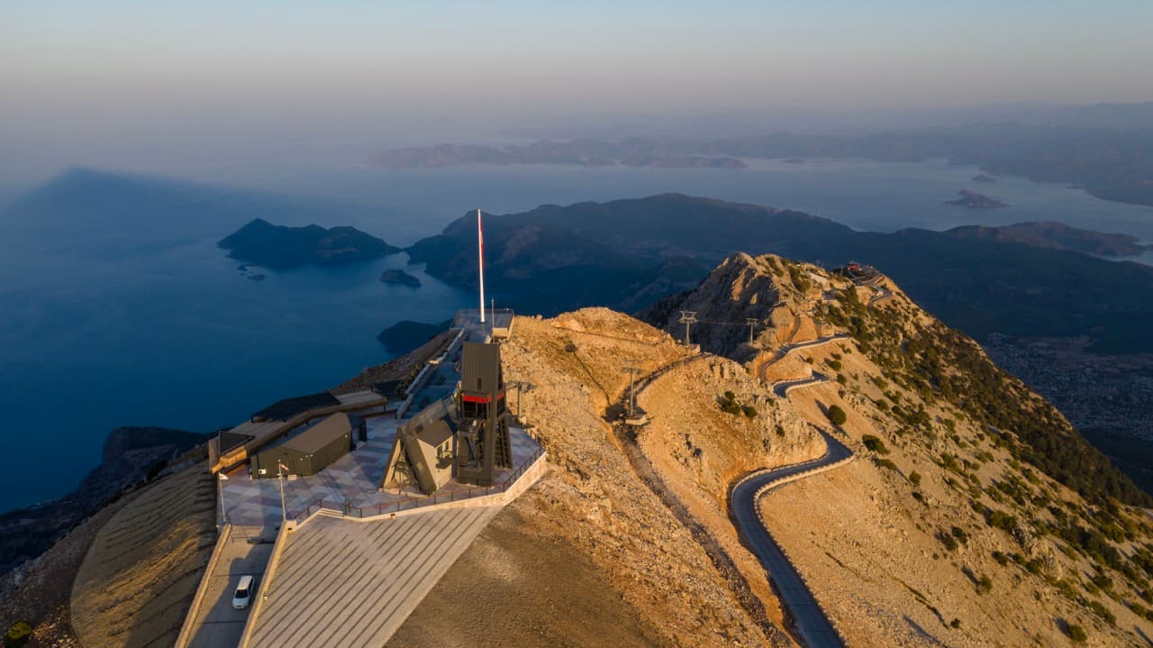 Paragliding Flight Over Blue Lagoon Oludeniz